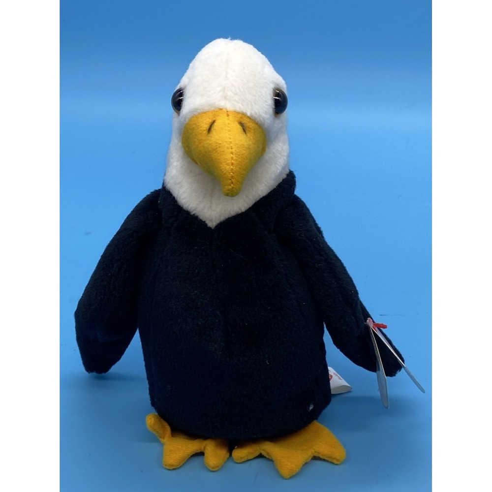 1996 4th Gen Beanie Babies - Baldy Eagle - With Tag!